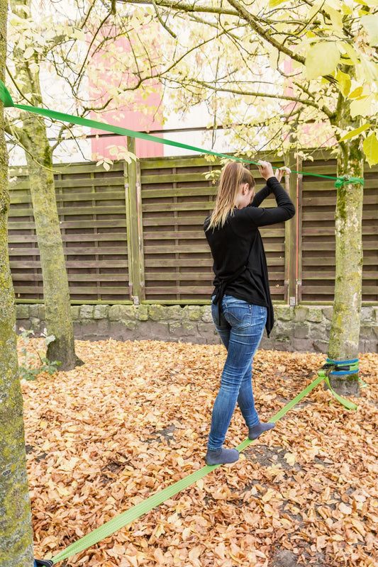 Slackline Set inkl. Baumschutz