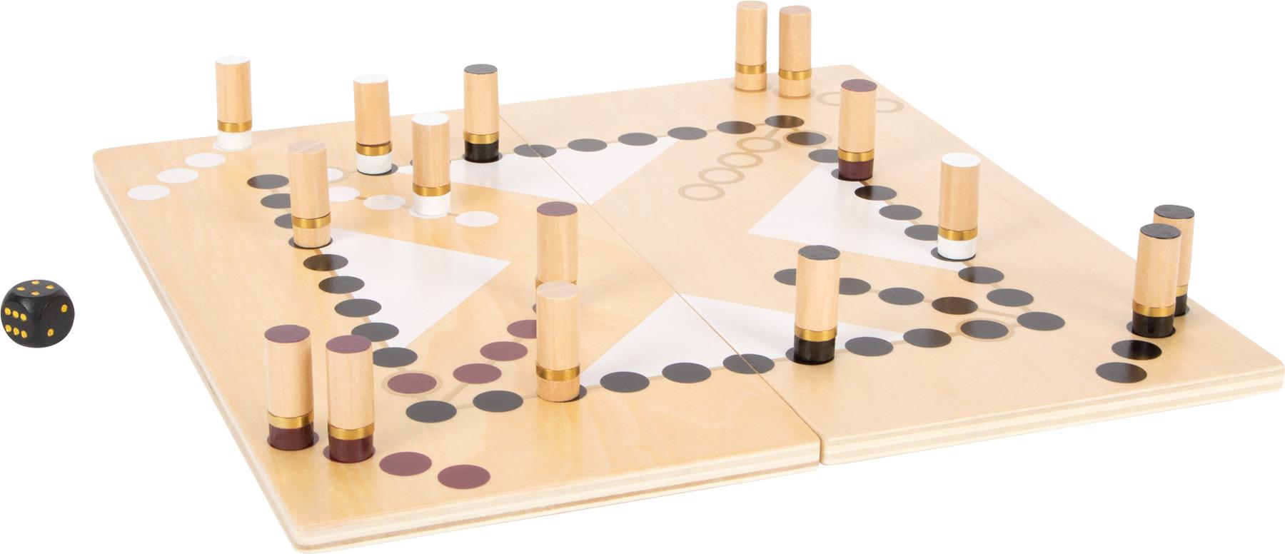 Ludo und Leiterspiel Gold Edition