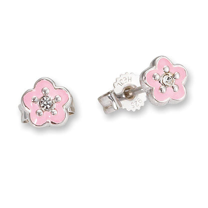 Schmuckset Blumen rosa